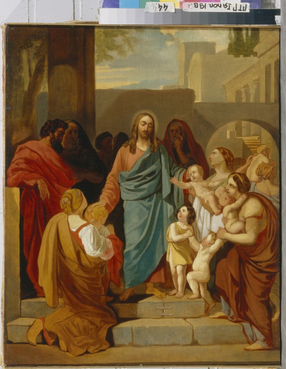 Christ Blessing the Children from Brüllow