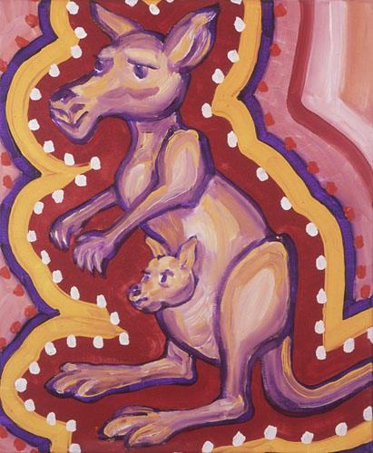 Aboriginal Kangaroo from Funkyzoo