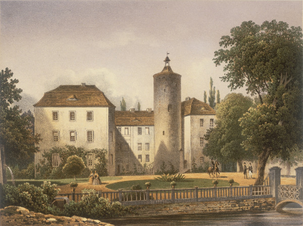 Bornsdorf, Schloß from Hartmann