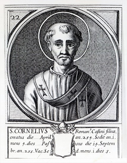 St. Cornelius from Italian School
