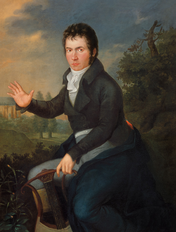 Beethoven , Portrait from Mähler