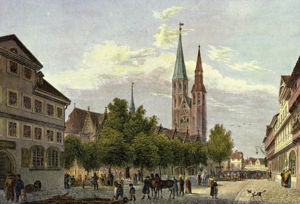 Braunschweig, St.Katharinen from Pätz