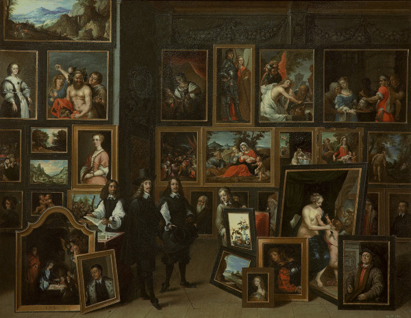 Leopold Wilhelm in Galerie from Teniers