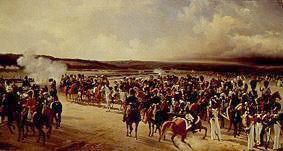 Französische Truppen paradieren vor Charles X. (Oktober 1829) from Adolf Ladurner