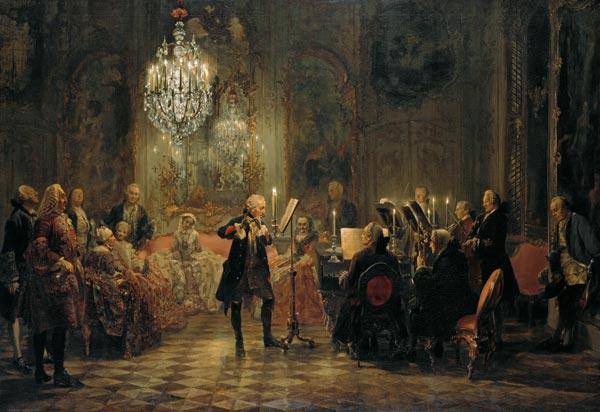 Das Flötenkonzert Friedrichs des Großen