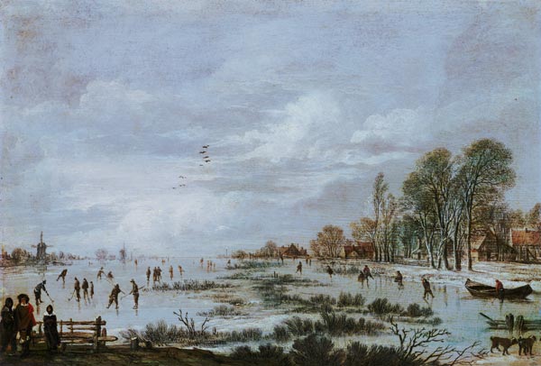 Winter Landscape from Aert van der d.Ä Neer