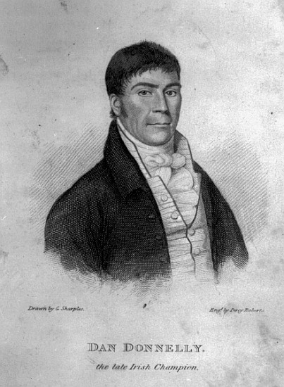 Dan Donnelly; engraved by Percy Roberts from (after) George Sharples