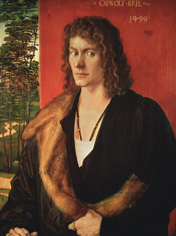 Portrait of Oswolt Krel from Albrecht Dürer