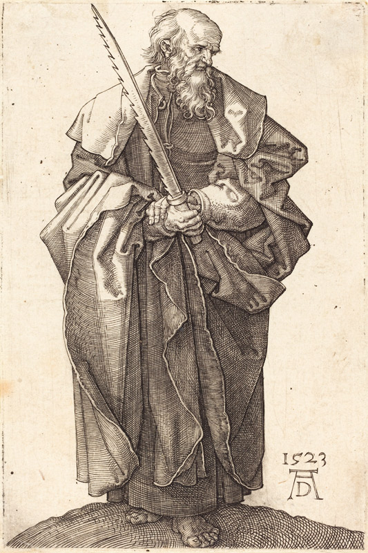 Saint Simon from Albrecht Dürer