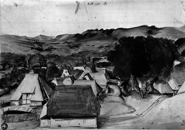 Dürer, View of Village Kalchreuth/c.1495 from Albrecht Dürer