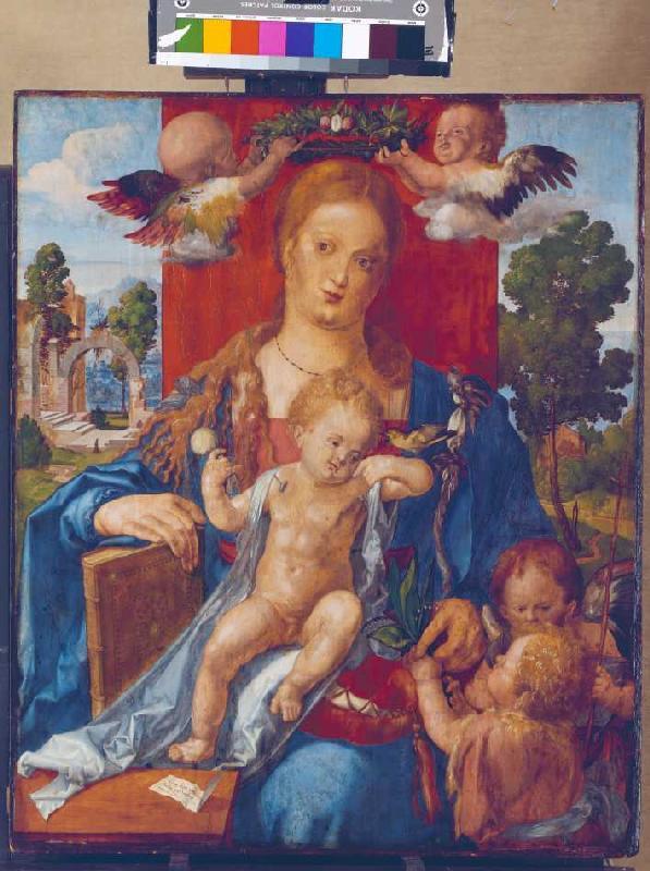 Die Madonna mit dem Zeisig from Albrecht Dürer