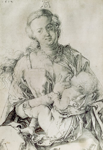 Maria, das Kind naehrend from Albrecht Dürer