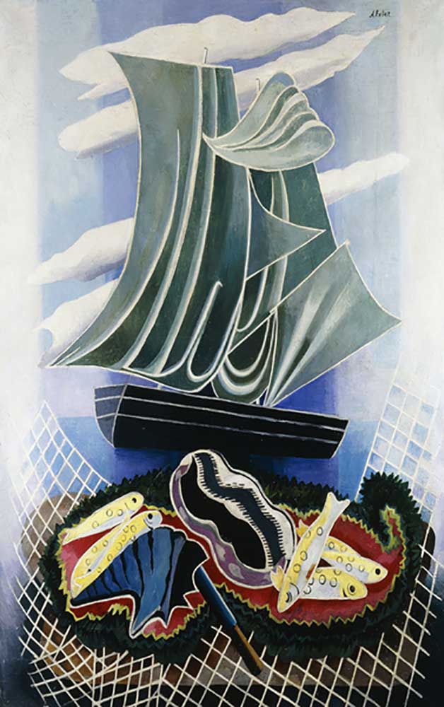 Das Boot; Le Bateau, um 1936 from Alexandra Exter