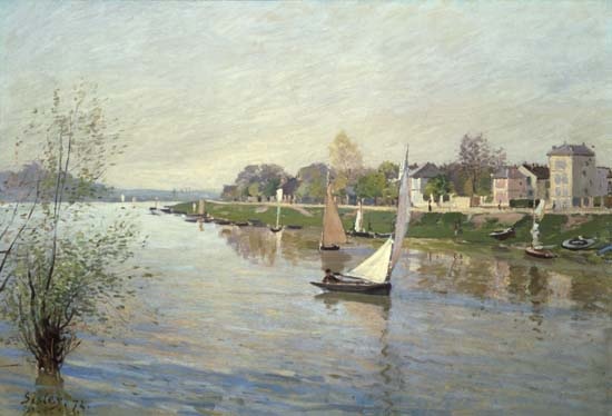 Die Seine bei Argenteuil from Alfred Sisley