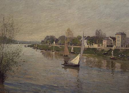 The Seine at Argenteuil from Alfred Sisley