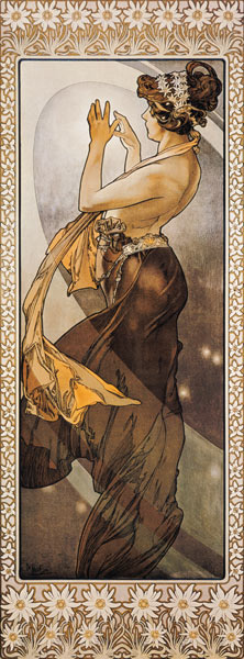 Sterne: Der Polarstern (Variante B) from Alphonse Mucha