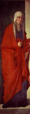 Female Martyr, c.1485-90 (tempera on panel) from Alvise Vivarini