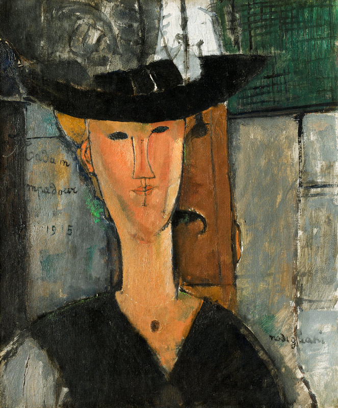 Ausschnitt Madam Pompadour from Amadeo Modigliani