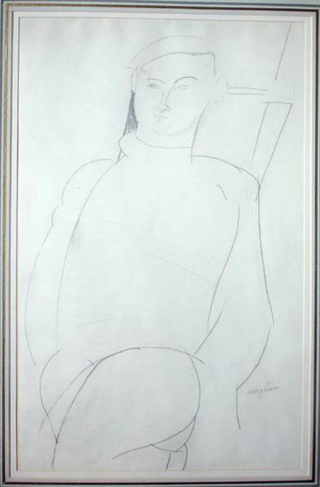 Jacques Lipchitz (1891-1973) from Amadeo Modigliani