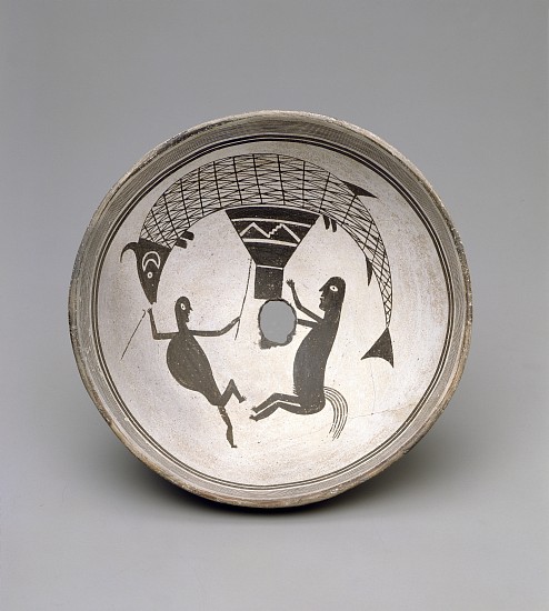 Mogollon Bowl, 12th-15th Century from American
