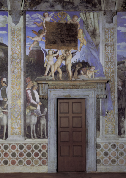 Camera degli Sposi , West Wall from Andrea Mantegna