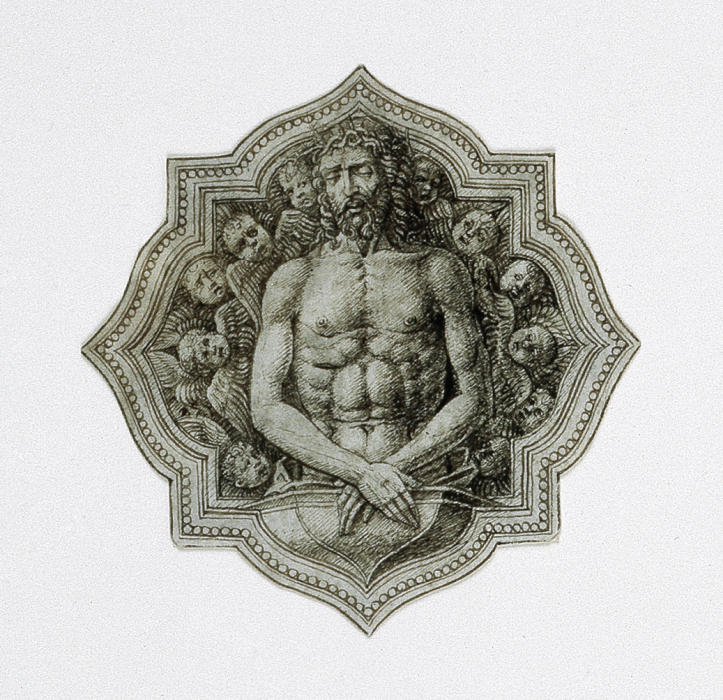 Vierpaß mit Christus als Schmerzensmann from Andrea Mantegna