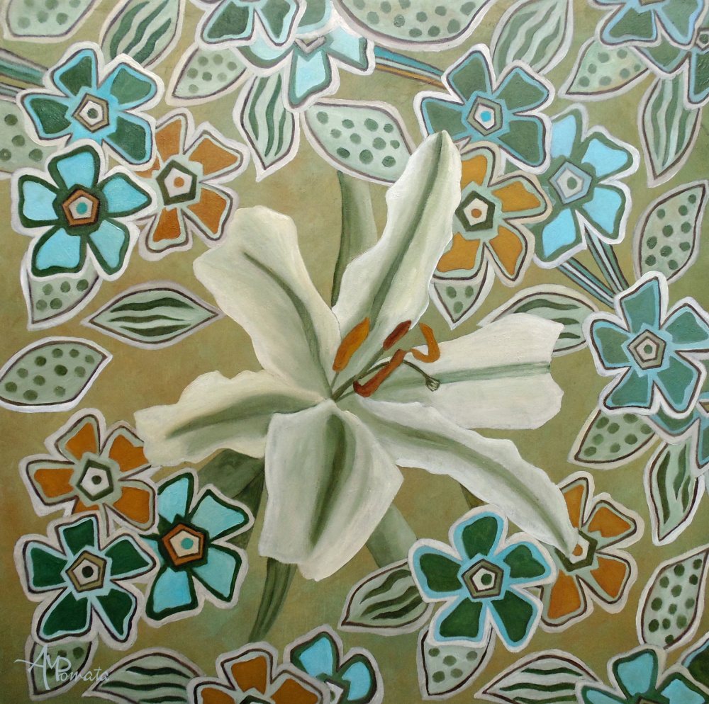 Blumen-Tessellation from Angeles M. Pomata