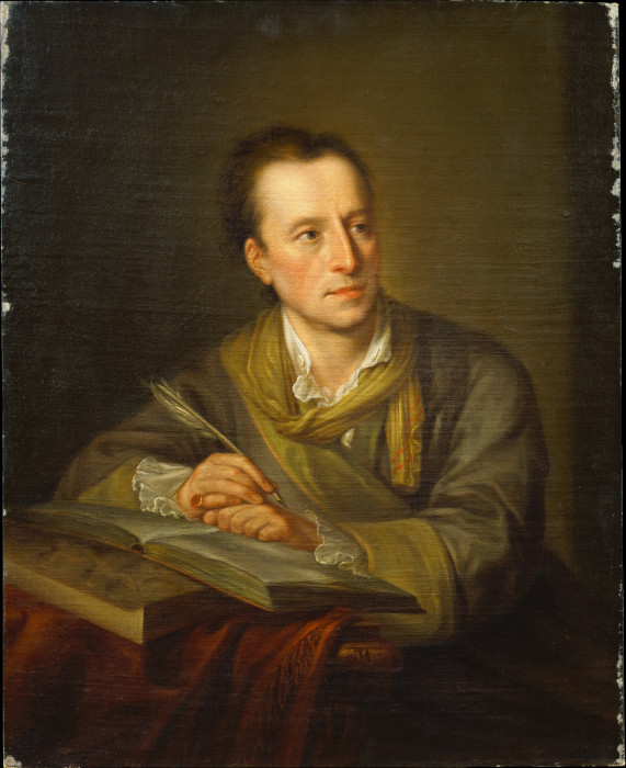 Bildnis Johann Joachim Winckelmanns from Angelica Kauffmann