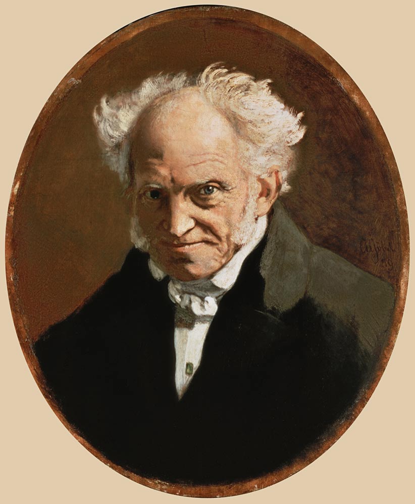 Bildnis des Philosophen Arthur Schopenhauer from Angilbert Göbel
