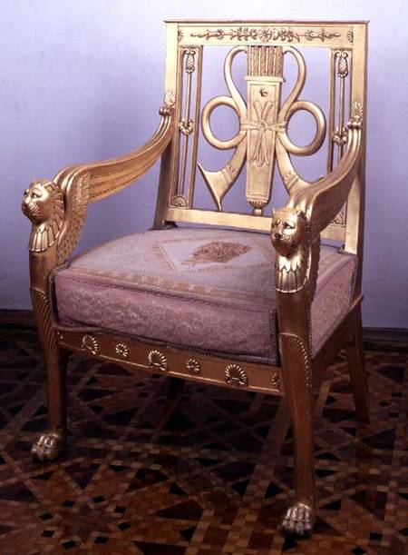 Armchair from a drawing room suiteSt. Petersburg from Anonymous