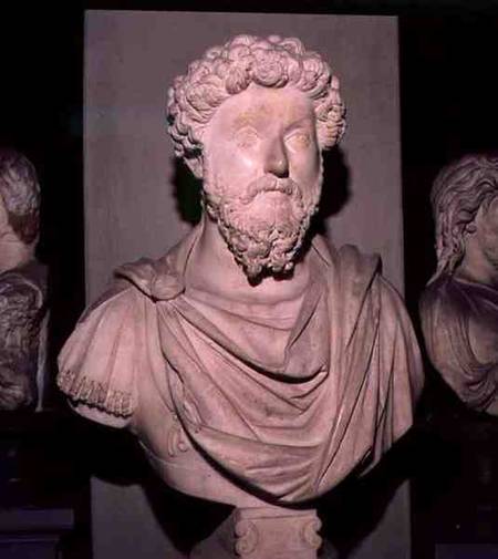 Bust of Marcus Aurelius (AD 121-180) from Anonymous