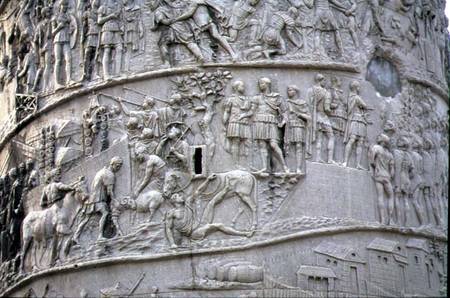 Daily Life in a Roman Campfrom Trajan's Column from Anonymous