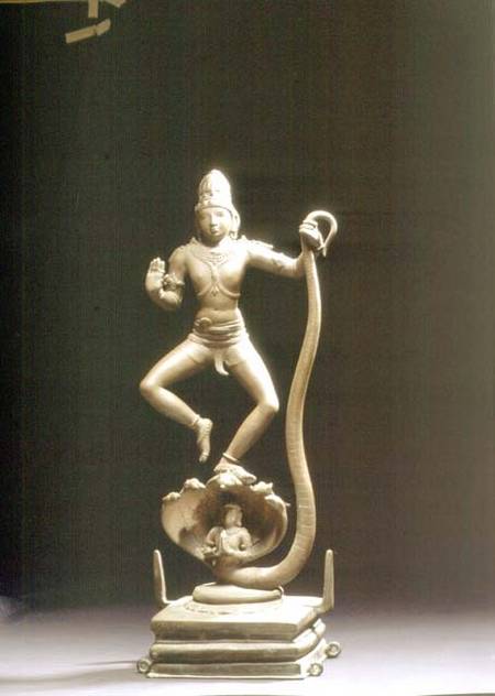 Kaliyakrishna, bronze, Chola from Anonymous