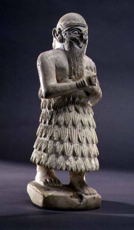 Lamgi-Mari, King of Mari, Middle Euphrates,Early Dynastic Period from Anonymous