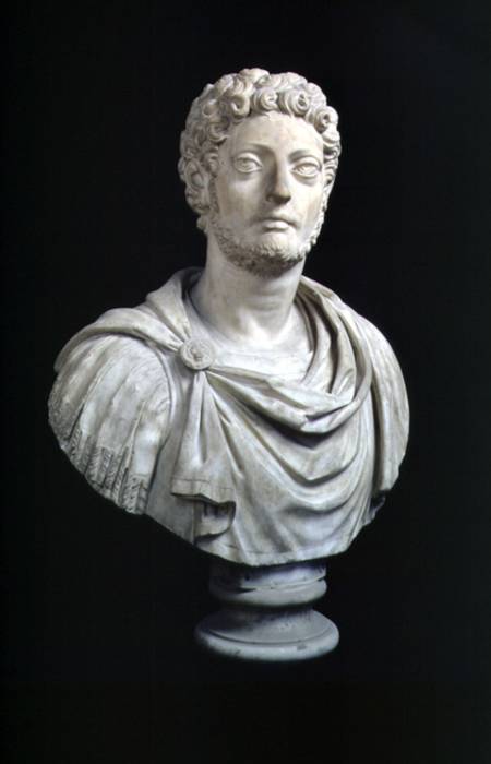 Portrait bust of Emperor Lucius Aurelius Commodus (161-92) copy of a Roman original from Anonymous
