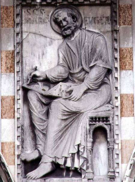 Relief from the north side of the basilica, St. Mark from Anonymous