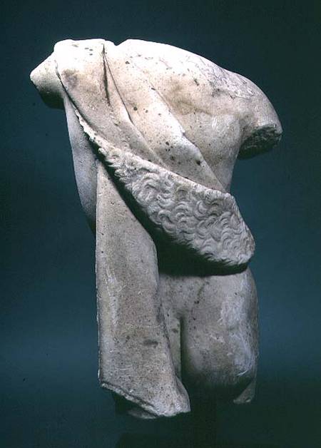Roman marble torso of a satyr or faun (back view) 1st century BC/AD  (90518 from Anonymous