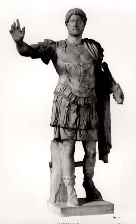 Statue of Hadrian (76-138 AD) (marble from Anonymous