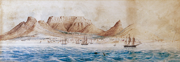 View of Table Bay, Colonial School from Anonymous