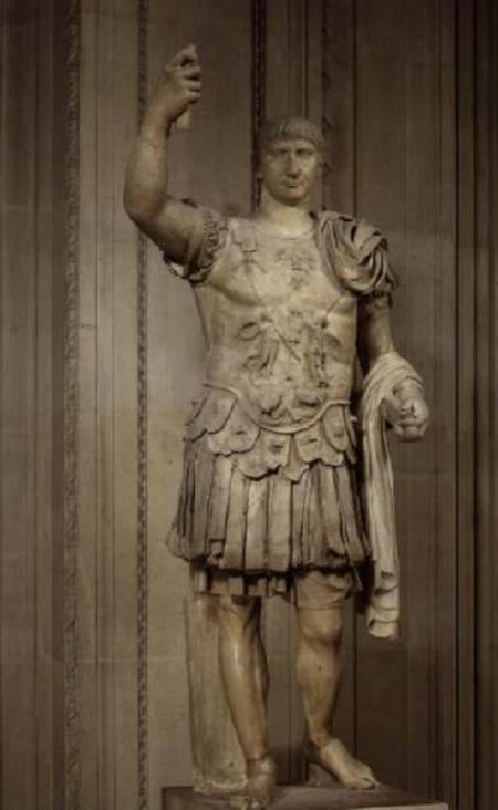 TrajanRoman marble statue from Anonymous
