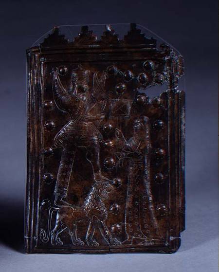 Votive plaque with engraved decoration from Anonymous