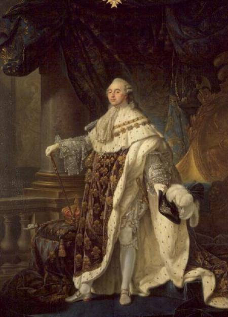 Louis XVI (1754-93) from Antoine Francois Callet