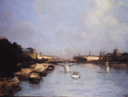 River Seine, Paris from Antoine Vollon