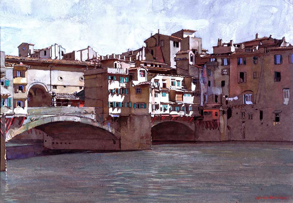 Ponte Vecchio, Florenz from Anton van Anrooy