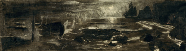 Vision auf dem Meer from Arnold Böcklin