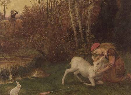 The White Hind from Arthur Foord Hughes