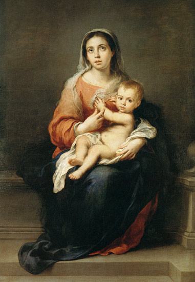 Maria mit Kind from Bartolomé Esteban Perez Murillo