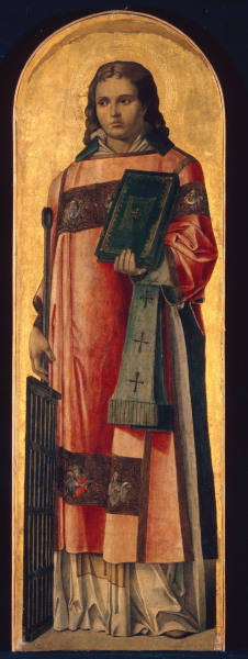 B.Vivarini, Hl.Laurentius from Bartolomeo Vivarini