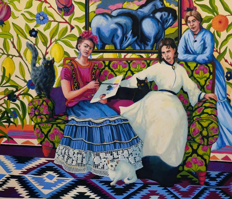 Frida Kahlo, Berthe Morisot und Paula Modersohn-Becker from Beate Blankenhorn