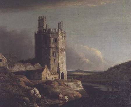 Eagle Tower, Caernarvon Castle from Benjamin Barker